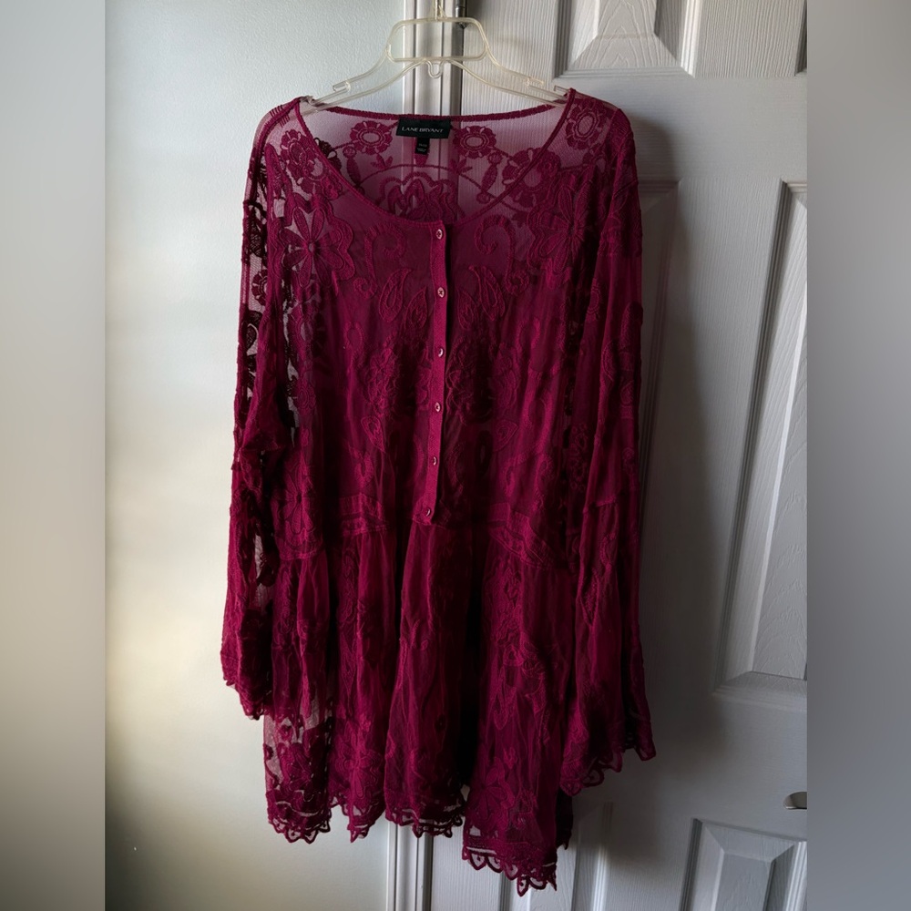 Lane Bryant Lace blouse